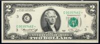 Fourteen very high grade $2 FRN Stars