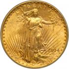 1914-S $20 St. Gaudens. PCGS MS65