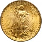 1914-S $20 St. Gaudens. PCGS MS65