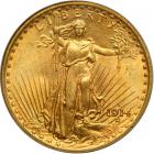 1914-S $20 St. Gaudens. PCGS MS65