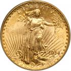 1914-S $20 St. Gaudens. PCGS MS65