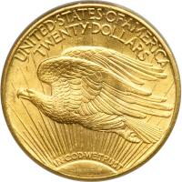 1915-S $20 St. Gaudens. ANACS MS64 - 2