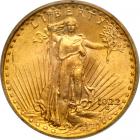 1922 $20 St. Gaudens. PCGS MS65