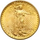 1925 $20 St. Gaudens. ANACS MS62