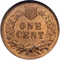 1872 Indian Head Cent. NGC MS65 - 2