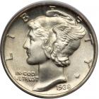 1938 Mercury Dime. PCGS MS68