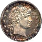 1914 Barber Quarter Dollar. PCGS PF64