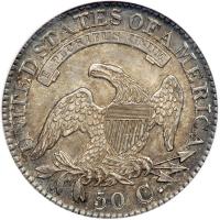 1827 Capped Bust Half Dollar. NGC MS60 - 2