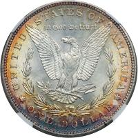 1887 Morgan Dollar. NGC MS66 - 2