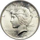 1923 Peace Dollar. PCGS MS66