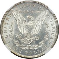 1880 Morgan Dollar. NGC MS64 - 2