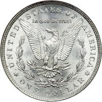 1886 Morgan Dollar. NGC MS65 - 2