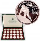 Set of 24 One Ounce Silver Proof Coins