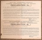 Dwight D. Eisenhower Proclamation No. 1 to the People of Germany