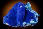 Classic Specimen of Azurite Over Malachite