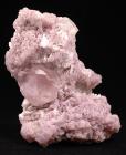 Gorgeous Pink Morganite Crystal on Lepidolite and Cleavelandite with Quartz