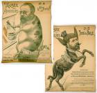 [(Dreyfus Affair] Two Musée des Horreurs (Freak Show) Posters