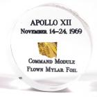 Apollo 12, 1969, FLOWN Gold Foil