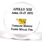 Apollo 13, 1970, FLOWN Gold Foil