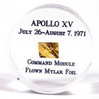 Apollo 15, 1971, FLOWN Gold Foil