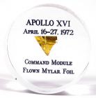 Apollo 16 1972, FLOWN Gold Foil