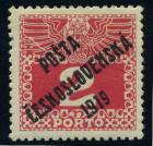 Czechoslovakia 1919, 2h carmine Austrian Postage Due. VF-XF