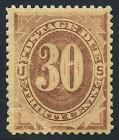 U.S. Postage Due, 1879, 30¢ brown. VF