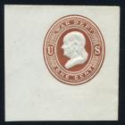 War Dept., 1873, 1¢ dark red. XF-Sup