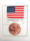 Apollo 12, 1969, FLOWN United States Flag