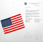 Apollo 17, 1972, FLOWN LUNAR SURFACE United States Flag