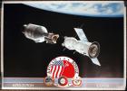 ASTP, 1975, "Apollo Soyuz" Limited Edition Lithograph