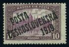 Czechoslovakia 1919, 10k violet brown and violet Hungarian High Value Postage Due. F-VF