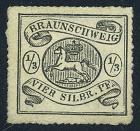 German States - Brunswick 1864, sgr black