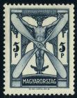 Hungary Airmail, 1933 "Propeller" set complete. VF-XF