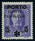 Western Ukraine 1919, 15sh on 36h violet Austrian Issue. VF-XF
