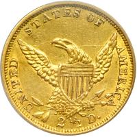 1839-O $2.50 Classic Head. PCGS AU50 - 2