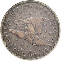 1836 Pattern Dollar. Silver, plain edge. NGC VF30 - 2