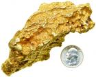 CALIFORNIA Monumental Placer Gold Nugget 34.705 ozt. (983.6 gr.)