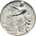 1915-S Panama-Pacific Half Dollar. NGC MS66