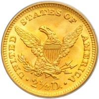 1905 $2.50 Liberty. PCGS MS67 - 2