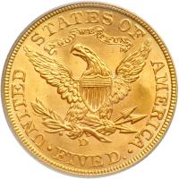 1906-D $5 Liberty. PCGS MS65 - 2