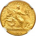 1915-S Panama-Pacific Gold $2.50. NGC MS67