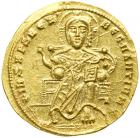 Romanus I and Christopher, 921-931. Gold Solidus (4.41 g) minted at Constantinople. AU
