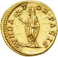 Septimius Severus, AD 193-211. Gold Aureus (7.32 g) minted at Rome, AD 200-201. EF - 2