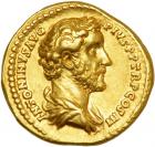 Antoninus Pius, AD 138-161. Gold Aureus (7.57 g) minted at Rome, AD 140-143