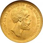 Sweden. 20 Kronor, 1887-EB. NGC MS65