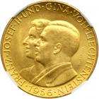Liechtenstein. 50 Franken, 1956. NGC MS64