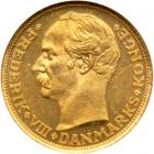 Denmark. 10 Kroner, 1909-VBP. NGC MS62