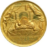 Austria. Gold Medal, 1690. NGC MS62 - 2