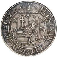 Transylvania. Taler, 1622-NB. NGC EF - 2